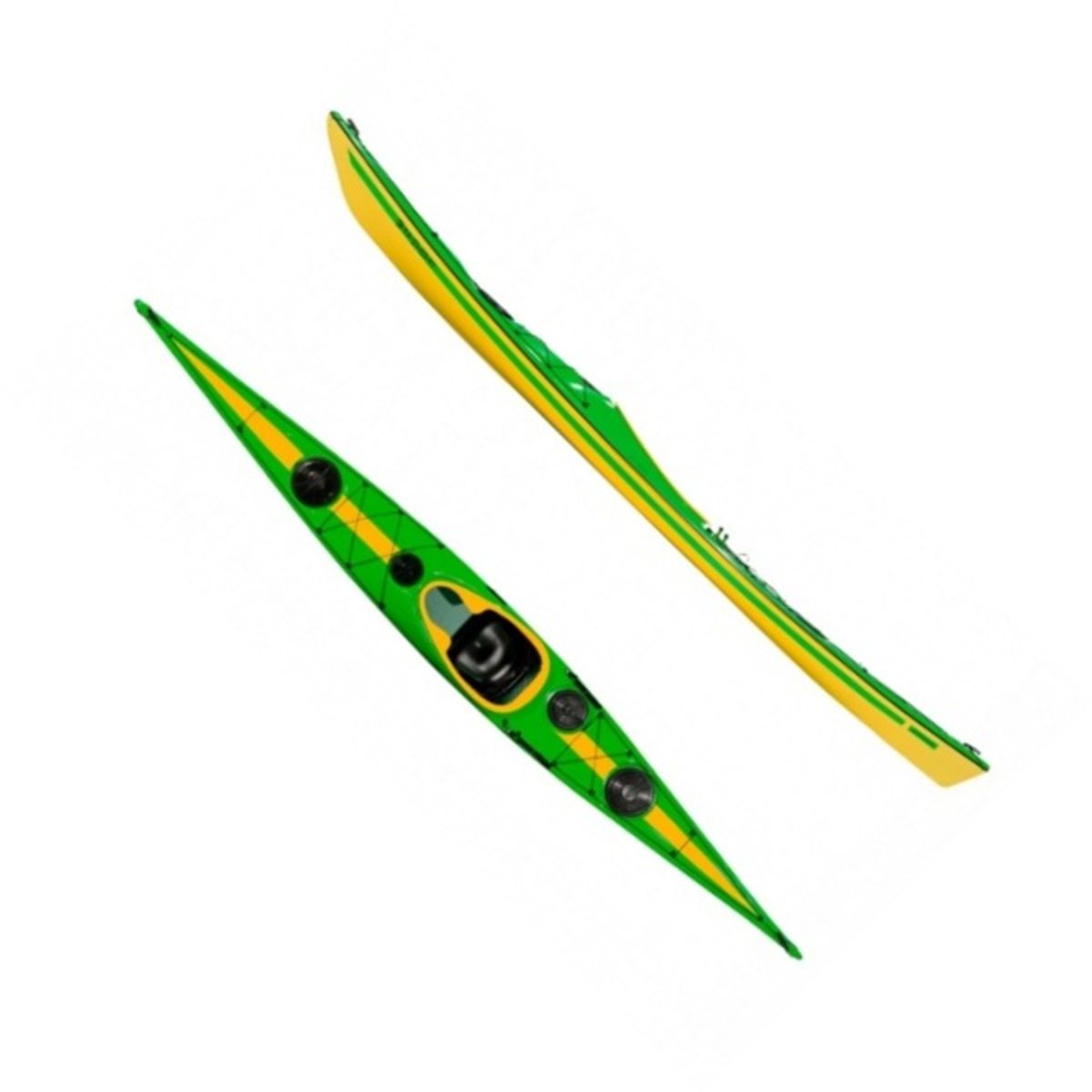 Skim Braveheart Kajakk - Glassfiber / Diolen